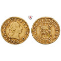 Spanien, Carlos III., 1/2 Escudo 1764, ss