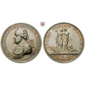 Pfalz, Kurpfalz, Karl Theodor, Silbermedaille 1792, f.vz/vz