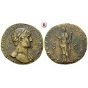 Römische Kaiserzeit, Hadrianus, Sesterz 119, ss+/ss