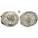 Römische Kaiserzeit, Julia Domna, Frau des Septimius Severus, Denar 209, ss+