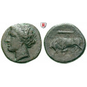 Sizilien, Syrakus, Hieron II., Bronze, ss+/ss