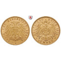 Deutsches Kaiserreich, Lübeck, 10 Mark 1910, A, vz-st, J. 228