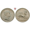 Italien, Königreich, Vittorio Emanuele III., 2 Lire 1917, f.st