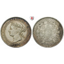 Hongkong, Victoria, Half-Dollar 1866, ss