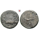 Römische Republik, Marcus Antonius, Denar 32-31 v.Chr., ss+