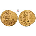 Byzanz, Constans II. und Constantinus IV., Solidus 659-661, vz+