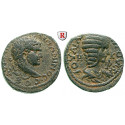 Römische Provinzialprägungen, Seleukis und Pieria, Emesa, Caracalla, Bronze 216-217, ss