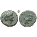 Römische Kaiserzeit, Faustina I., Frau des Antoninus Pius, As nach 141, ss+