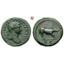 Römische Kaiserzeit, Traianus, Semis 109, f.vz
