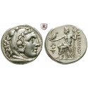 Makedonien, Königreich, Alexander III. der Grosse, Tetradrachme 315-294 v. Chr., vz/ss-vz