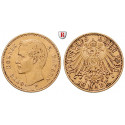 Deutsches Kaiserreich, Bayern, Otto, 10 Mark 1901, D, ss, J. 201