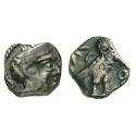 Attika, Athen, Obol 500-480 v.Chr., ss+