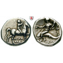 Italien-Kalabrien, Taras (Tarent), Didrachme 272-240 v.Chr., ss+