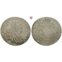 Sachsen, Albertinische Linie, Friedrich August II., Konventionstaler 1763, ss