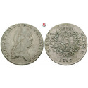 Sachsen, Albertinische Linie, Friedrich August III., Konventionstaler 1784, ss+