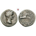Römische Kaiserzeit, Tiberius, Denar 15-17, ss