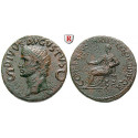 Römische Kaiserzeit, Augustus, Dupondius 37-41 (unter Caligula), vz