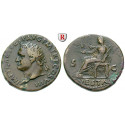 Römische Kaiserzeit, Titus, Dupondius 80-81, ss+/ss