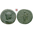 Römische Provinzialprägungen, Thrakien, Sestos, Iulia Domna, Frau des Septimius Severus, Bronze, ss+
