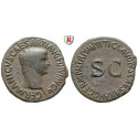 Römische Kaiserzeit, Germanicus, As 50-54, ss+/ss-vz
