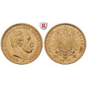 Deutsches Kaiserreich, Preussen, Wilhelm I., 20 Mark 1873, A, ss, J. 243