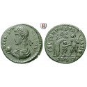 Römische Kaiserzeit, Constans, Follis 348-350, vz+