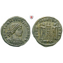 Römische Kaiserzeit, Constantinus II., Caesar, Follis 333-335, vz