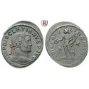 Römische Kaiserzeit, Diocletianus, Follis 298-299, ss-vz/ss+