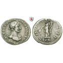 Römische Kaiserzeit, Hadrianus, Denar 118, ss