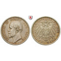 Deutsches Kaiserreich, Lippe, Leopold IV., 2 Mark 1906, A, ss-vz, J. 78