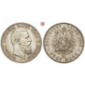 Deutsches Kaiserreich, Preussen, Friedrich III., 5 Mark 1888, A, ss-vz/vz, J. 99