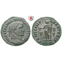 Römische Kaiserzeit, Maximinus II., Follis 308-310, vz+
