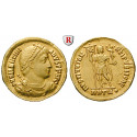 Römische Kaiserzeit, Valentinianus I., Solidus 364-367, ss+/ss-vz