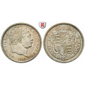 Grossbritannien, George III., Shilling 1817, f.vz