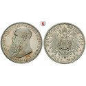 Deutsches Kaiserreich, Sachsen-Meiningen, Georg II., 3 Mark 1915, auf den Tod, D, PP, J. 155