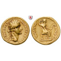 Römische Kaiserzeit, Tiberius, Aureus 14-37, ss-vz/ss+
