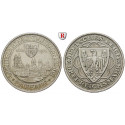 Weimarer Republik, 3 Reichsmark 1931, Magdeburg, A, ss-vz/vz, J. 347