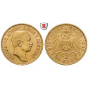 Deutsches Kaiserreich, Sachsen, Friedrich August III., 20 Mark 1905, E, ss-vz/vz, J. 268