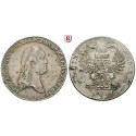 Sachsen, Albertinische Linie, Friedrich August III., 2/3 Konventionstaler 1790, ss-vz