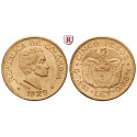 Kolumbien, Republik, 5 Pesos 1929, 7,32 g fein, vz/vz-st