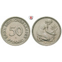 Bundesrepublik Deutschland, 50 Pfennig 1950, G, vz-st, J. 379