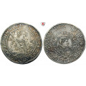 Sachsen, Albertinische Linie, Johann Georg I. und August, Reichstaler 1613, ss-vz