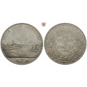 Frankfurt, Stadt, Vereinsdoppeltaler 1843, ss+