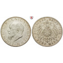 Deutsches Kaiserreich, Bayern, Ludwig III., 5 Mark 1914, D, ss-vz, J. 53