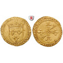 Frankreich, Francois I., Ecu d´or au soleil o.J., ss+