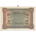 Inflation 1919-1924, 1 Mio Mark 20.02.1923, II, Rb. 85b