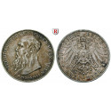 Deutsches Kaiserreich, Sachsen-Meiningen, Georg II., 3 Mark 1915, auf den Tod, D, f.vz, J. 155
