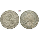 Weimarer Republik, 5 Reichsmark 1931, Eichbaum, G, vz, J. 331