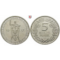 Weimarer Republik, 5 Reichsmark 1925, Rheinlande, D, vz+, J. 322