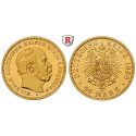 Deutsches Kaiserreich, Preussen, Wilhelm I., 20 Mark 1888, A, PP, J. 246